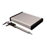 Hammond Manufacturing 1455R2202 PC Board 8.7x6.3x1.2"Extruded w/PlasticEnds Clear