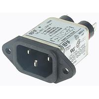 Đầu vào 1A IEC-1/4" FASTON GẮN MẶT BÍCH P&B 1EF1F