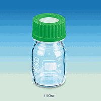 DIY DH.2180608.INJ Piercing Bottle, Amber, w/ 3mm PTFE/Butyl Septa. Sealed GL-cap, 10ml