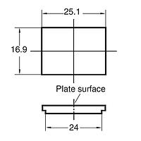 Omron Automation and Safety A3PJ-5202 Legend Plate LEGEND PLATE