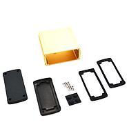 Bud Industries EXN-23357-GD PCB Enclosure Extruded Aluminum Enclosure Gold (2 X 4.5 X 4.7 In)