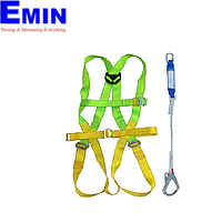 ADELA H4501+EW31 Full Body Harness Completed set with one Fall Arrest Lanyard