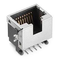 Wurth Elektronik 615108150221R Modular WR-MJ THR Horiz 8P8C Black