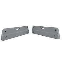 Bud Industries DPX-1224-KIT Mounting Flange 12" Flange kit (2 flanges + 4 scrw) for DPH-28713 and DPS-28713 (11.8 x 3 x 0.5)