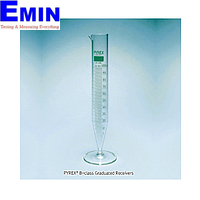 Pyrex Py.3400.04 B级刻度接收器 (100ml, 1ml, h250mm)