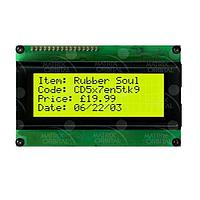 Matrix Orbital LK204-25-E LCD Character Display Modules Yel/Grn Background Black Text
