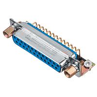 Amphenol Positronic MDX9S5B0TS-14 レセプタクル D-Sub メスコネクタ 9P はんだ付けテール 右角度 ステンレス鋼、パッシベート処理シェル ジャックスクリュー