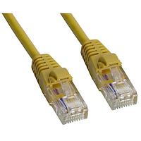 Cáp Cat 5e CAT 5E UTP XOVER RJ45 MÀU VÀNG 3' Amphenol Cables on Demand MP-5XRJ45UNNY-003