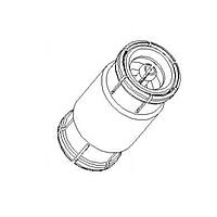 Radiall R223703050 RF Adapters - In Series MMBX / MALE-MALE ADAPTER BOARD TO BOARD 10 MM