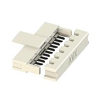 KYOCERA AVX 249159006122196 ソケット IDC ソケット 6ウェイ 22AWG 5A 125V ワイヤーストップ