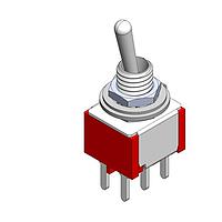 Công tắc gạt DPDT Dailywell 1MD1T1B1M2QES