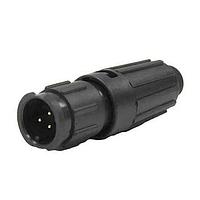 CONXALL W8282-3PG-P-522 Connectors 3#20 M Long Backshell .22 Grommet Size