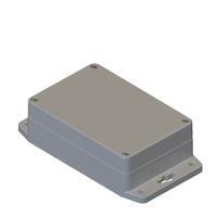 Tủ nhựa đế mặt bích màu xám/xám đạt chuẩn NEMA/IP cho lắp đặt tường/bề mặt Serpac RBF53P06G10G