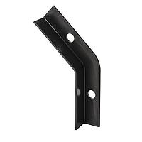 HellermannTyton 133-01478 Channel Mini Channel, 3.53" Long, 45 Angle, Large, PPT20, Black, 900/pkg