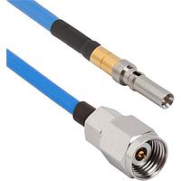 Amphenol SV Microwave MS24-085-MV67.3SMPS-180 RF Cable Assemblies 2.4mm STR M to VITA 67.3 SMPS 18"Cable