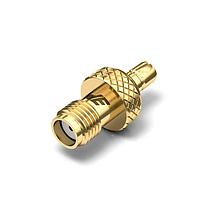 Wurth Elektronik 64403116111000 RF Adapters - In Series WR-ADPT 1000V 50Ohms Adaptr Jack to Jack