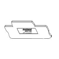 Amphenol Anytek APTD252SCGY00G Side Cover APT 2.5mm2/2*2 SC Partition plateGrey