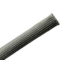 HellermannTyton 170-03158 Cable Protection Nomex High Temperature Woven Sleeving, 0.125" Dia, Green, 100 ft/bulk reel