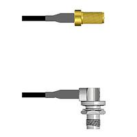 Amphenol Custom Cable Q-710480003024i ສາຍສະບັບ RF SMA-SJ/TNC-RJB G174 24I