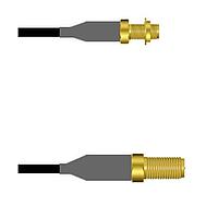Amphenol Custom Cable Q-2Y0720008008i RF Cable Assemblies SMA-SJB/SMA-SJ RG58 8I