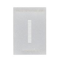 Stencil Khuôn Hàn Đầu Nối FPC/FFC SMT (Bước 0.8 mm, 20 chân trở xuống) Chip Quik FPC080P020-S