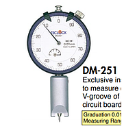 Đồng hồ đo độ sâu bảng mạch in kiểu cơ TECLOCK DM-251 (10mm / 0.01mm)
