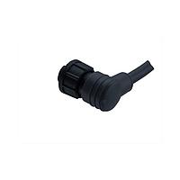 Amphenol LTW BD-05BFMM-LR6A02 Sensor Cables / Actuator Cables Ceres, Standard Size, Plastic, 5A, 05 pins, Female Connector, Male Contact, Right Angle, 2 Points Lock, Overmolded, Length 2000mm, IP66
