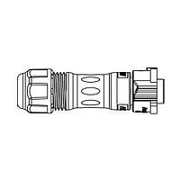 Amphenol LTW BD-05BMMA-QL8MP0 Standard Circular Connector 05A M CONN M PIN 5PIN OD8.0