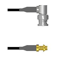 Amphenol Custom Cable Q-0E02Y0008006i RF Cable Assemblies BNC-RP/SMA-SJB RG58 6I