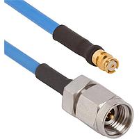 Bộ Dây Cáp RF SMP F - 2.92mm M C/A cho Cáp .085 Dài Tổng 24" Amphenol SV Microwave 7012-1285