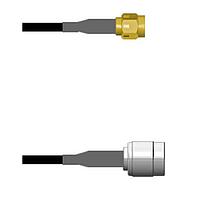 Amphenol Custom Cable Q-3B0520003096i RF Cable Assemblies SMA-SP/TNC-SP G174 96I