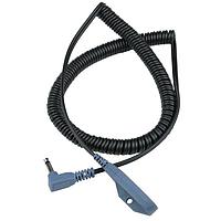 Desco 19696 Anti-Static Control Products DL SNAPONE CORD, 12' 4MM SNAPS, R/A PLUG