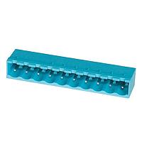 Same Sky (formerly CUI Devices) TBP01R1-508-10BE Headers Terminal block, pluggable, 5.08, receptical, 10 pole, blue