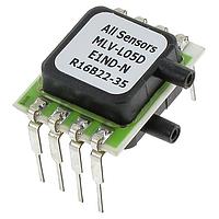 Amphenol All Sensors MLV-L05D-E1ND-N ボードマウント圧力センサー 5inH2O ノーバーブ DIP 2ポート 同一面