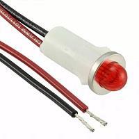 VCC 1092M1-28V Indicators PMI RED SMALL DOME 28V W/WIRES