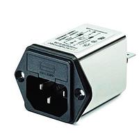 Schaffner FN261-10-06 Inlets 10A FUSED MOD PWR INLET FILTER