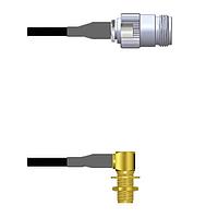 Amphenol Custom Cable Q-2002P0003009i RF Cable Assemblies N-SJ/SMA-RJB G174 9I