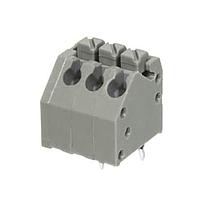 Khối Kết Nối Cố Định 15 Cực, Không Vít, 45, Bước 3.50 mm, 24-18 (AWG) Same Sky (formerly CUI Devices) TBL002B-350-15GY-2GY