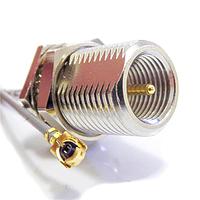 Bộ Cáp RF UFL ĐẾN FME ĐỰC BULKHEAD 150MM CÁP 1.13 Siretta ASMG015Y113S11