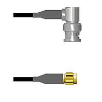 Amphenol Custom Cable Q-0E03D0008144i RF Cable Assemblies BNC-RP/SMA-SP RG58 144I