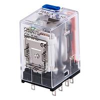 Rơ le điện cơ công nghiệp Carlo Gavazzi, dòng 10A 250VAC/30VDC, 8 chân, DPDT (2 tiếp điểm chuyển mạch), điện áp cuộn dây 110VDC Carlo Gavazzi RMIA210110VDC