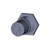 AMP Connectors - TE Connectivity 2213393-1 ກອງເກັບແບດເຕີຣີ PIN HOUSING, PANEL 6P, CODE A