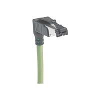 HARTING 09470300049 Cat 5 RJI KAB 1XIP20 GEW.2 70DEG 22/7 3M TRAIL