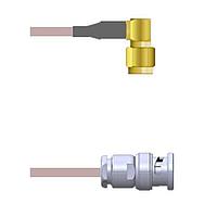 Amphenol Custom Cable Q-3400J0005036i RF Cable Assemblies SMA-RP/BNC-SP G316 36I