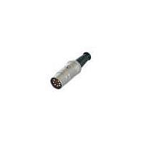 REAN NYS323G Connectors 7P MALE PLUG - DIN 270 NICKEL/GOLD REAN