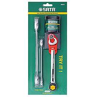 SATA 09075 3 Pc 이중 래칫 렌치