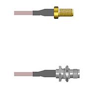 Amphenol Custom Cable Q-2V04F0005010i RF Cable Assemblies SMA-SJ/TNC-SJB G316 10I