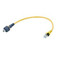 HARTING 33483447804005 Cat 6a MPP ix Type A - RJ45 IP20 Cat6A PUR 0,5m