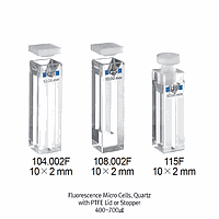 Hellma HE.115F.QS10 Flu Cell, Micro quartz SUP.,10x2mm 400ul,