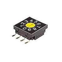 Công tắc DIP DIP 10 Trục mở rộng-Vàng 0.1A 5VDC 2.54mm SMD NKK Switches FR02KC10P-S
